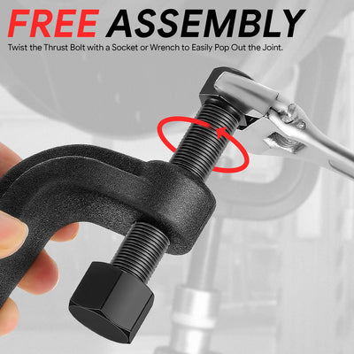 Adjustable Ball Joint Separator Tool set <br> Maximum Adjustable 2-3/8 In.