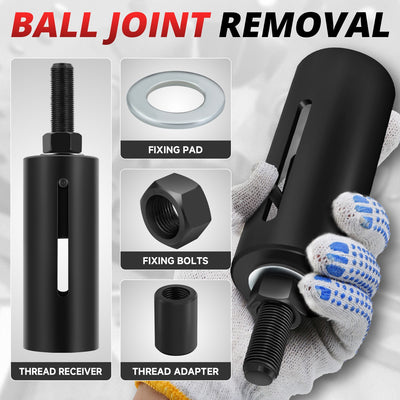 Carbon Steel Ball Joint Puller <br> Suitable for disassembling studborn