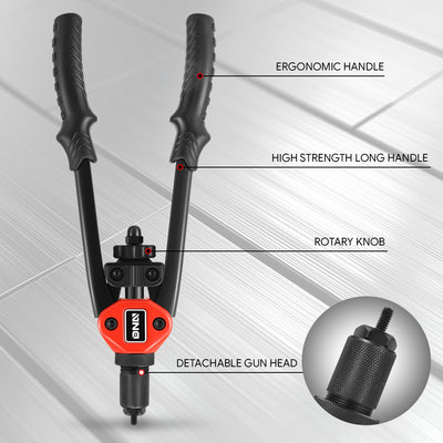 12 in. Wrench Rivet Nut Tool Set <br> 10 x 14 x 3.5 inches