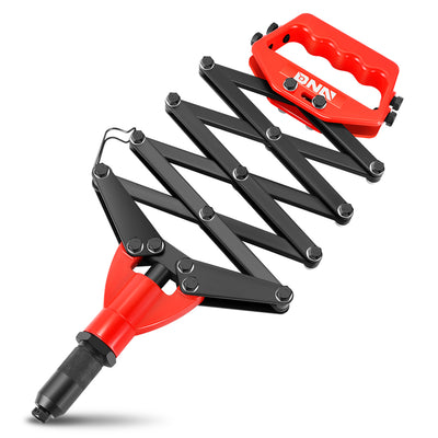 32 in. Folding Hand Rivet Wrench Tool set <br> 12 x 7.5 x 1.8 in.