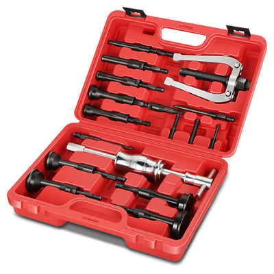 16pcs Blind Hole Bearing Puller Set Tool Kits <br> W/Easily Transportable Case