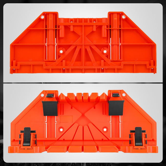 2pcs coving mitre box and 8 x clamps<br> 14 x 7 x 5 in.