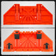 2pcs coving mitre box and 8 x clamps<br> 14 x 7 x 5 in.
