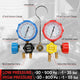 4-Way AC Manifold Gauge tool Set <br> Adjustable T-type handle