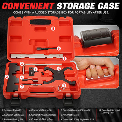9pcs Engine Timing Tool <br> Ford 1.6 TI-VCT