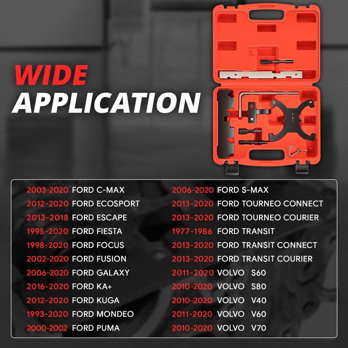 9pcs Engine Timing Tool <br> Ford 1.6 TI-VCT