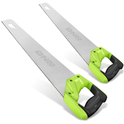 2PCS 17 in. 7 Bi-Ground Hand Saw <BR> W/Hanging Hole Design