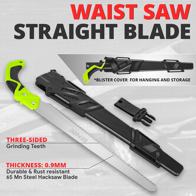 15.5 in. L Straight Blade Waist Saw <br> 23.2 in. L x 1.77 in. W x 1 in. H