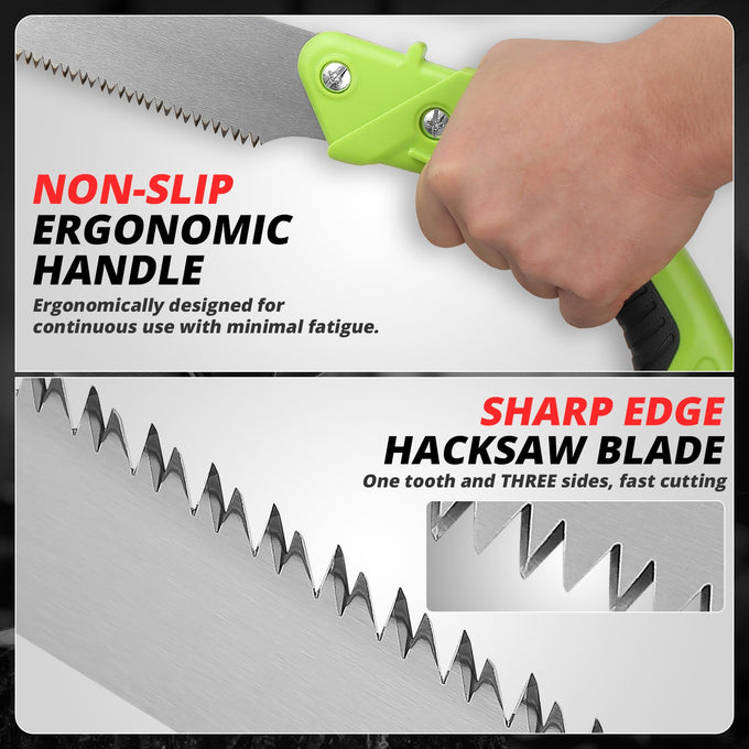 15.5 in. L Straight Blade Waist Saw <br> 23.2 in. L x 1.77 in. W x 1 in. H