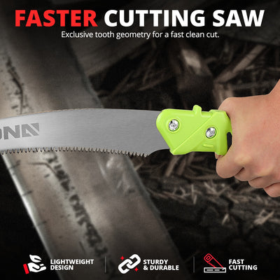 15.5 in. L Curved blade Waist saw <br> 22.4 x 1.77 x 1 in.