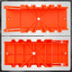 Wood Coving Cutting Angles Mitre box <BR> Measures 12 in. x 5.5 in. x 3.5 in.
