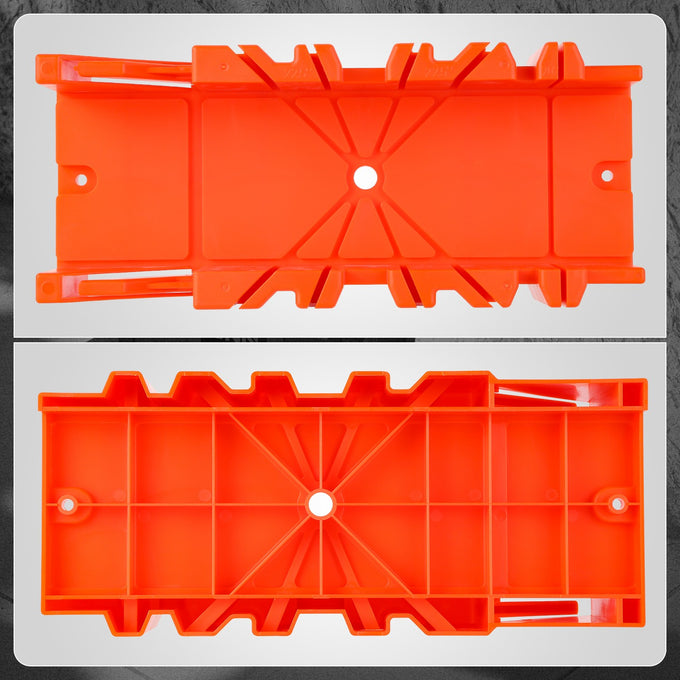 Wood Coving Cutting Angles Mitre box <BR> Measures 12 in. x 5.5 in. x 3.5 in.