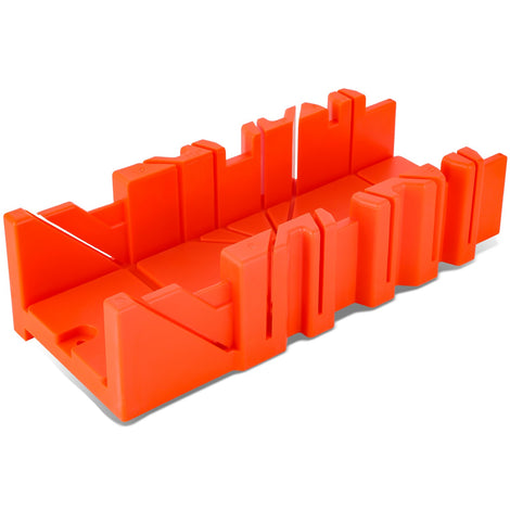 Wood Coving Cutting Angles Mitre box <BR> Measures 12 in. x 5.5 in. x 3.5 in.