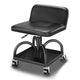 Rolling Padded Seat w/ Backrest <br> 22 to 26 in. Adjustable Height
