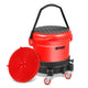 Heavy Duty 15L Car Washing System Bucket Set<br>w/ 5 Swivelling Casters
