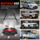 Heavy Duty Transparent 15L Car Washing System Set<br>w/ 5 Swivelling Casters