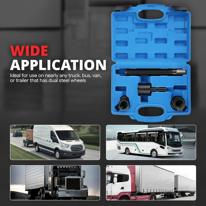 Dual Wheel Hub Removal Separator Tool Kit <br> For use on has dual steel wheels