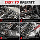 OHV OHC Valve Spring Compressor Tool Kit <br> For 8, 16, and 24 mm valve engines