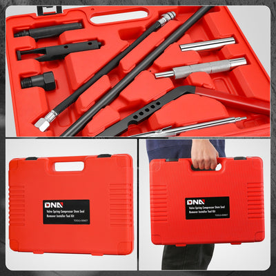 OHV OHC Valve Spring Compressor Tool Kit <br> For 8, 16, and 24 mm valve engines