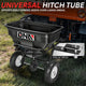 125 lbs (56kg) / 60L Spreader w/12.2 in. tires <br> Dimensions (in.): 29.5 L x 16.5 W x 13.4 H