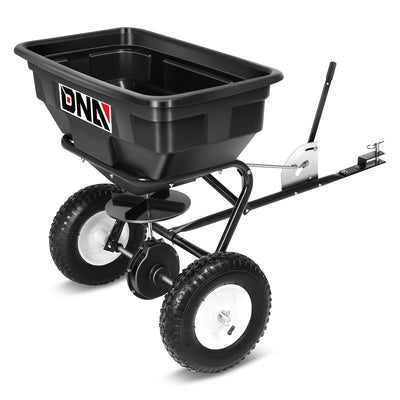 125 lbs (56kg) / 60L Spreader w/12.2 in. tires <br> Dimensions (in.): 29.5 L x 16.5 W x 13.4 H