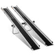 Portable Folding Aluminum Alloy Wheelchair Ramp <br> Adjustable Length from 54 in. to 96 in.