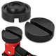 2PCS 4T 2.48 in. Rubber Floor Jack Pads <br> Dimension: 1 in. H X 2.48 in. Diameter