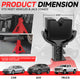 2PCS 4T 4.93 in. Rubber Floor Jack Pads <br> Dimension: 1.97 in. H X 4.93 in. Diameter