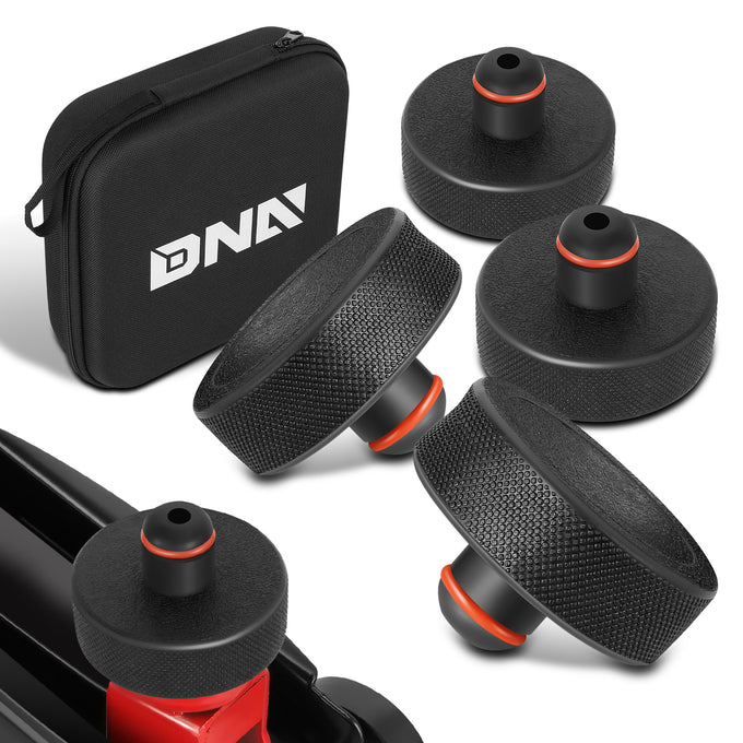 4PCS 3 in.Rubber Floor Jack Pads <br> 16-24 Tesla Model 3, Y, S, X