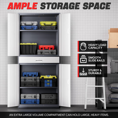 Metal Storage Cabinets[A Variety Of Color Options] <br> 70.87 H×31.5 W×15.7 in. D