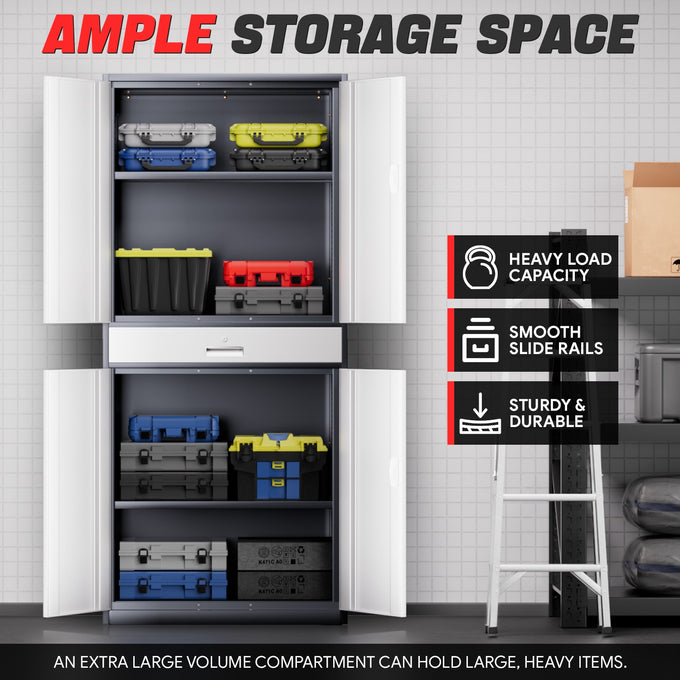 Metal Storage Cabinets[A Variety Of Color Options] <br> 70.87 H×31.5 W×15.7 in. D