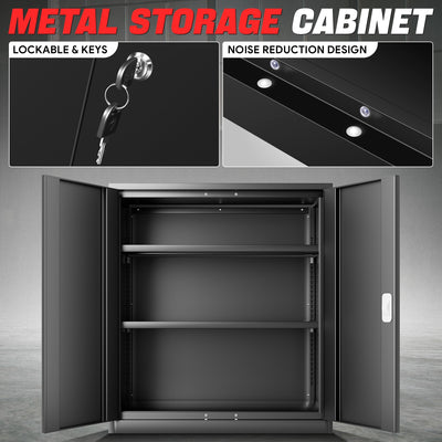 Metal Storage Cabinets[A Variety Of Color Options] <br> 15.75 D x 31.5 W x 36.02 in. H