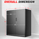 Metal Storage Cabinets[A Variety Of Color Options] <br> 15.75 D x 31.5 W x 36.02 in. H