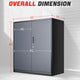 Metal Storage Cabinets[A Variety Of Color Options] <br> 15.75 D x 31.5 W x 36.02 in. H