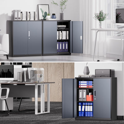 Metal Storage Cabinets[A Variety Of Color Options] <br> 15.75 D x 31.5 W x 36.02 in. H