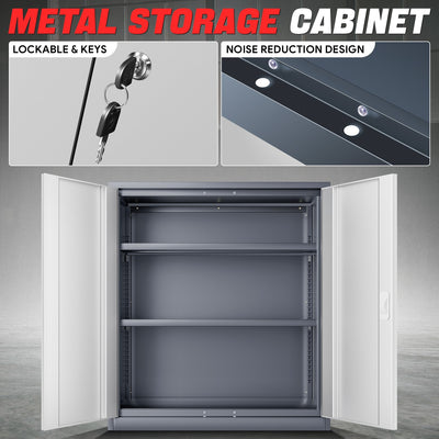 Metal Storage Cabinets[A Variety Of Color Options] <br> 15.75 D x 31.5 W x 36.02 in. H