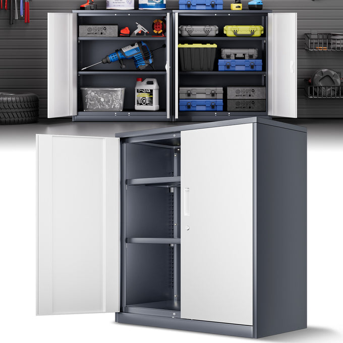 Metal Storage Cabinets[A Variety Of Color Options] <br> 15.75 D x 31.5 W x 36.02 in. H