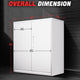 Metal Storage Cabinets[A Variety Of Color Options] <br> 15.75 D x 31.5 W x 36.02 in. H