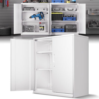 Metal Storage Cabinets[A Variety Of Color Options] <br> 15.75 D x 31.5 W x 36.02 in. H