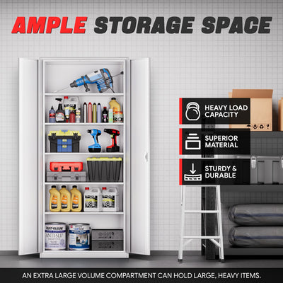 Metal Storage Cabinets[A Variety Of Color Options] <br> 15.71 D x 31.5 W x 70.87  in. H