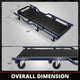 38 in. 300 lb Rolling Mechanic Creeper <br> Dimension(in.): 38 L x 17 W x 4.33 H