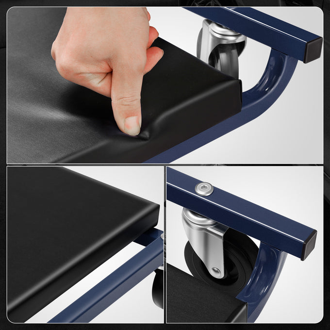 38 in. 300 lb Rolling Mechanic Creeper <br> Dimension(in.): 38 L x 17 W x 4.33 H