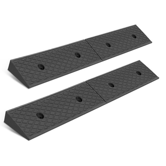 Rise Rubber Incline Ramps <BR> 38.6 L in. x 5.9 W in. x 2 H in.