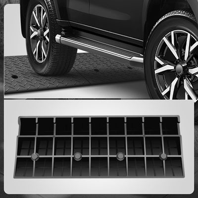 Rise Rubber Incline Ramps <BR> 38.6 in L x 15 in W x 5.9 in H in.
