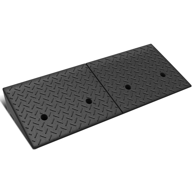 Rise Rubber Incline Ramps <BR> 38.6 in L x 15 in W x 5.9 in H in.
