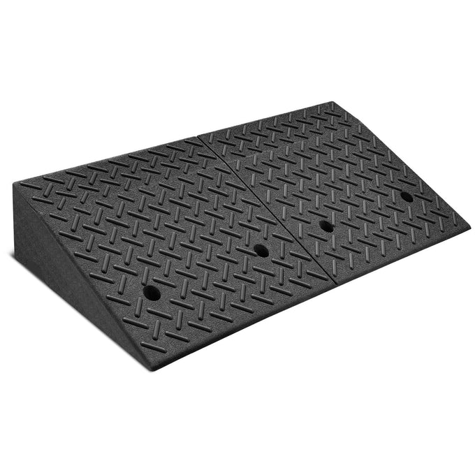 1pc Rise Rubber Curb Ramp <br> 38.5 L in. x 19.6 W in. x 6.3 H in.
