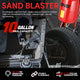 60-110 psi 10 Gallon Sand Blaster w/4 Ceramic Nozzles<br>Sandblaster Air Compressors