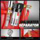 60-110 psi 10 Gallon Sand Blaster w/4 Ceramic Nozzles<br>Sandblaster Air Compressors