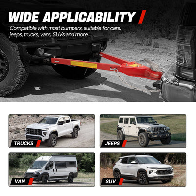 5000 lbs Carbon Steel Tow Bar <br>Universal