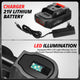 LED Indicator Light Cordless Lithium Grease Gun Kit<br>w/1 Charger, 21V Lithium Battery